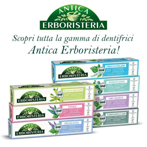 Antica Erboristeria Zahnpasta reinigend Bianco 75 ml
