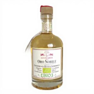 Weißer Balsamessig BIO Acetaia Leonardi 500 ml Eichenfass