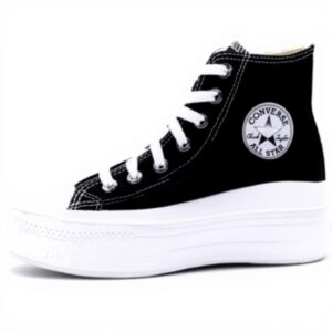 Converse Platform Move Hi Sneaker Damen Schwarz Weiß 38