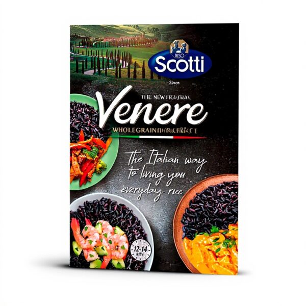 Schwarzer Vollkornreis Scotti glutenfrei vegan 500 g