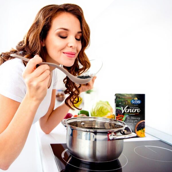 Schwarzer Vollkornreis Scotti glutenfrei vegan 500 g