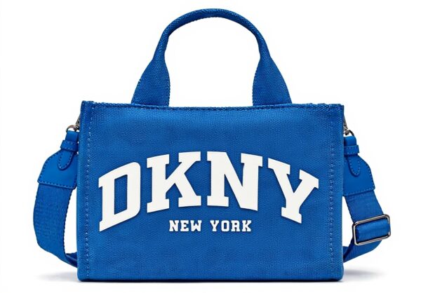 DKNY Henkeltasche Hadlee Small Tote Blau Canvas